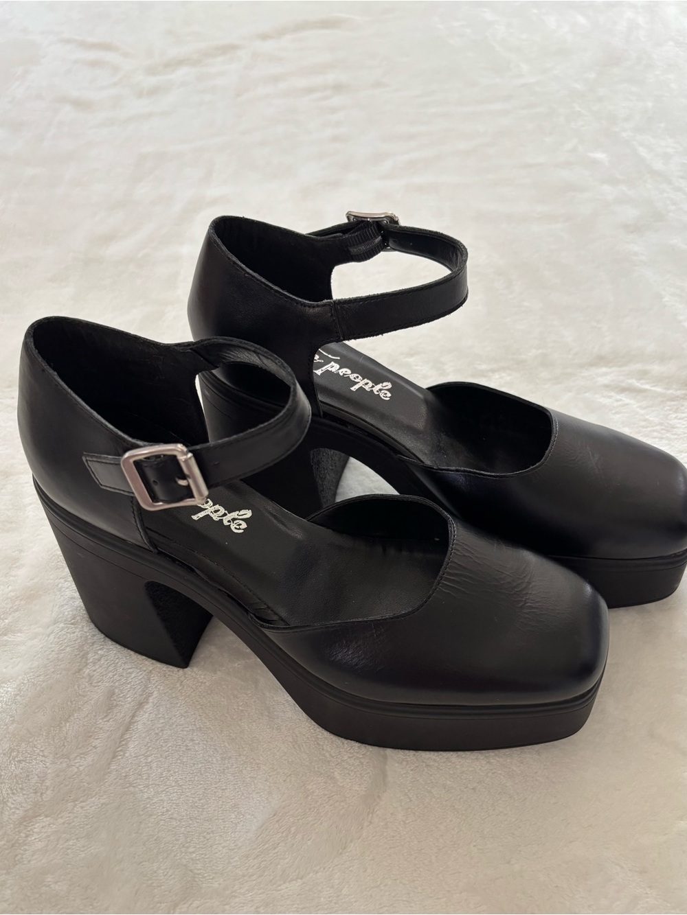 Free People Gwen Platform Mary Jane heels